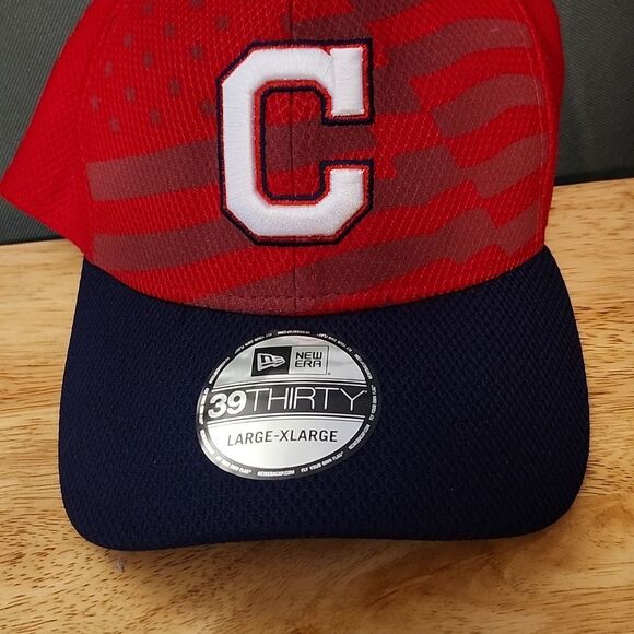 New Era 39Thirty Cleveland Indians Hat New - Picture 2 of 7